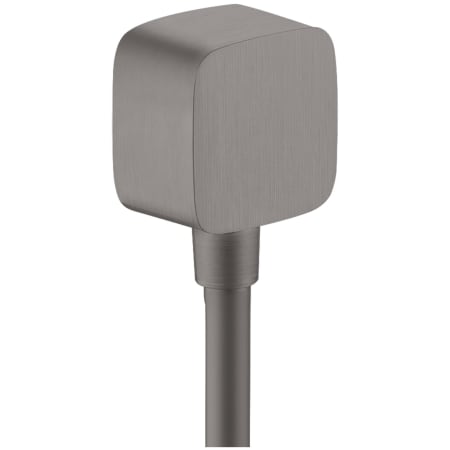 Axor ShowerSolutions Wall Supply Elbow with 1/2" Connection - Engineered in Germany, Limited Lifetime Warranty Brushed Black Chrome