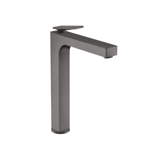 Axor Citterio 1.2 GPM Single Hole Bathroom Faucet with AirPower, ComfortZone, EcoRight, Quick Clean and Pop-Up Drain Assembly Brushed Black Chrome