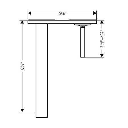Axor-39115-Hansgrohe-39115-Dimensional Drawing