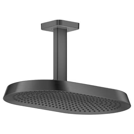 Axor ShowerSphere 1.75 GPM Modern 15" Multi Function Rain Shower Head with Shower Arm - Less Rough In Brushed Black Chrome