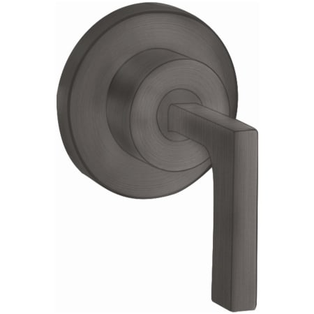 Axor Citterio Volume Control Trim Less Valve - Engineered in Germany, Limited Lifetime Warranty Brushed Black Chrome