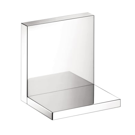 Axor ShowerSolutions 4 3/4" Brass Shelf - Engineered in Germany, Limited Lifetime Warranty Chrome
