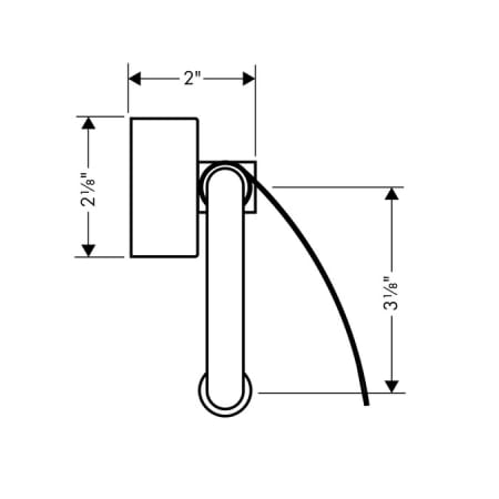 Axor-41538-Hansgrohe-41538-Dimensional Drawing