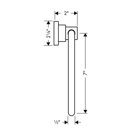 Axor-41721-Hansgrohe-41721-Dimensional Drawing