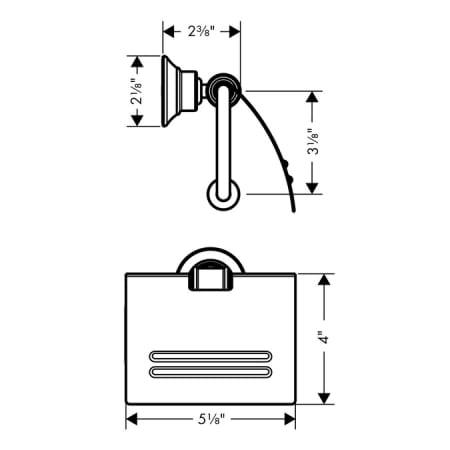 Axor-42036-Hansgrohe-42036-Dimensional Drawing