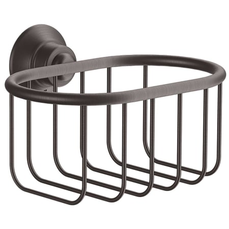 Axor Montreux Wall Mounted Soap Dish - Engineered in Germany, Limited Lifetime Warranty Brushed Black Chrome