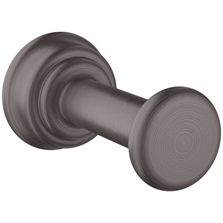 Axor Montreux Single Robe Hook - Engineered in Germany, Limited Lifetime Warranty Brushed Black Chrome