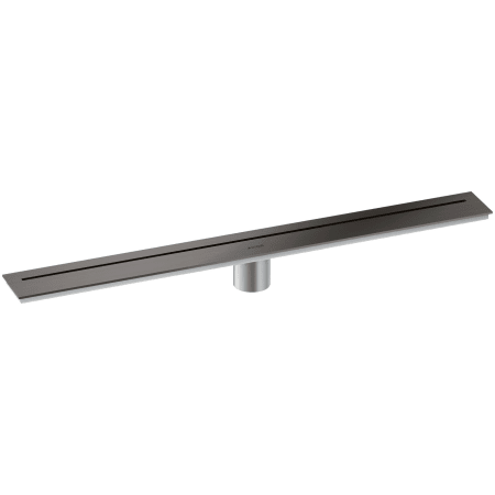 Axor Drain 27-9/16" Linear Shower Drain - Floor Installation Brushed Black Chrome