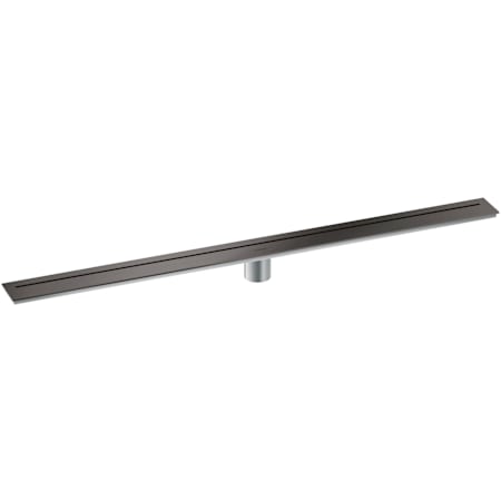 Axor Drain 39-3/8" Linear Shower Drain - Floor Installation Brushed Black Chrome