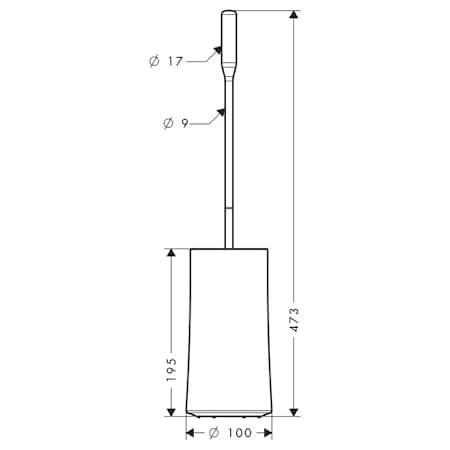 Axor-42635-Hansgrohe-42635-Dimensional Drawing