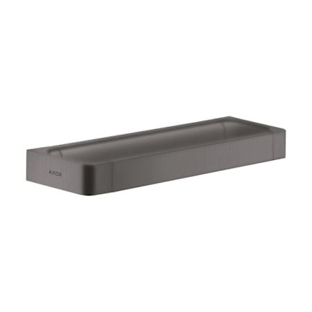 Axor Universal SoftSquare 14-3/4" Towel Bar and Rail for Bathroom Accessories - Engineered in Germany, Limited Lifetime Warranty Brushed Black Chrome