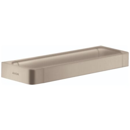 Axor Universal SoftSquare 14-3/4" Towel Bar and Rail for Bathroom Accessories - Engineered in Germany, Limited Lifetime Warranty Brushed Nickel