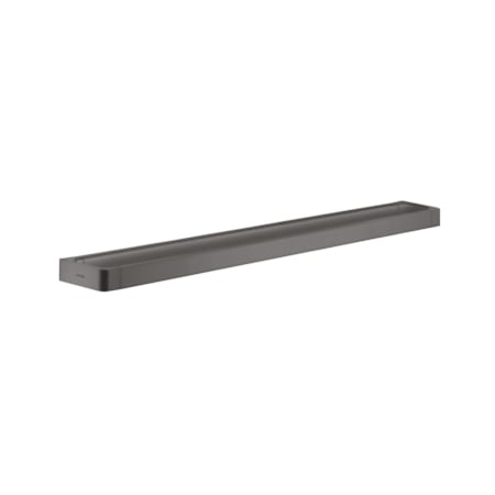 Axor Universal SoftSquare 27-3/8" Towel Bar and Rail for Bathroom Accessories - Engineered in Germany, Limited Lifetime Warranty Brushed Black Chrome