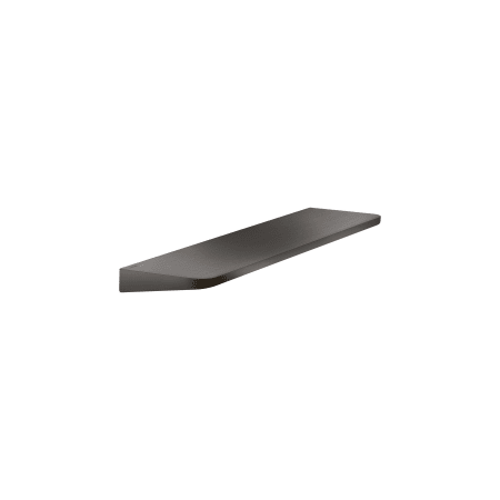 Axor Universal Circular 7-3/4" Wide Metal Bath Caddy Brushed Black Chrome