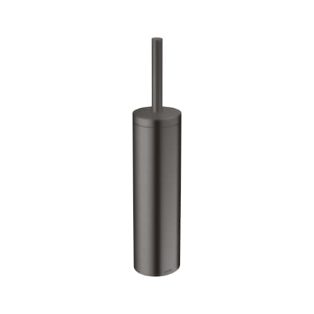 Axor Universal Circular Wall Mounted Toilet Brush with Holder Brushed Black Chrome