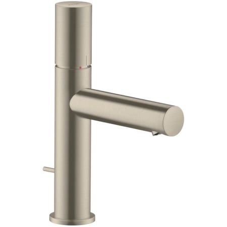 Axor Uno 1.2 GPM Single Hole Bathroom Faucet with Pop-Up Drain Assembly - Engineered in Germany, Limited Lifetime Warranty Brushed Nickel