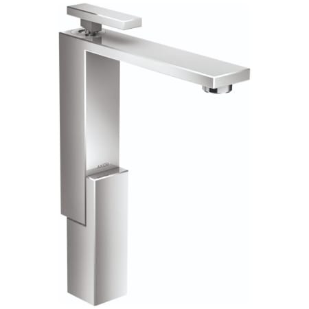 Axor Edge 1.2 GPM Single Hole Bathroom Faucet 280 Less Drain Assembly - Engineered in Germany, Limited Lifetime Warranty Chrome