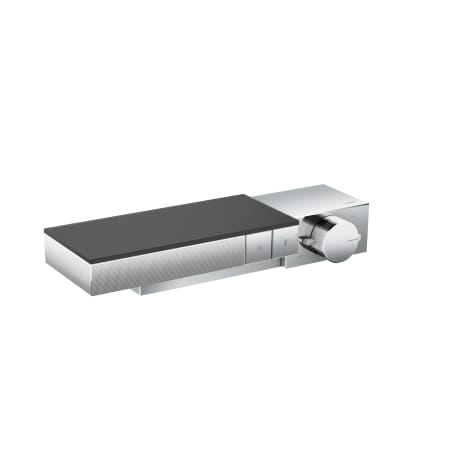 Axor Edge Thermostatic Valve Trim with Volume Control for Hand Shower and Shower Head, Diamond Cut Less Rough In - Engineered in Germany, Limited Lifetime Warranty Chrome