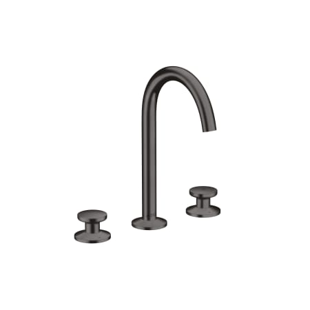 Axor ONE 1.2 GPM Widespread Bathroom Faucet Less Drain Assembly - Engineered in Germany, Limited Lifetime Warranty Brushed Black Chrome