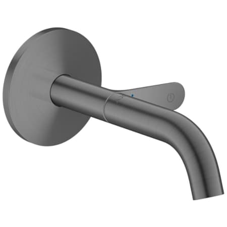 Axor ONE 1.2 GPM Wall Mounted Single Hole Bathroom Faucet - Less Rough In and Drain Assembly Brushed Black Chrome