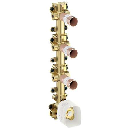 Axor ONE Thermostatic Rough In Valve with 3 Volume Controls N/A