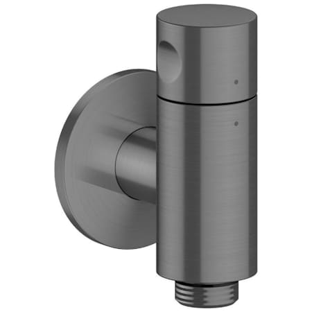 Axor ONE Shower Handshower Wall Outlet with Shut-Off Valve Brushed Black Chrome