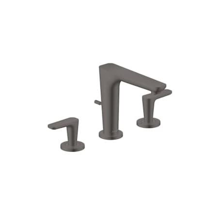 Axor Citterio C 1.2 GPM Widespread Bathroom Faucet with Pop-Up Drain Assembly Brushed Black Chrome