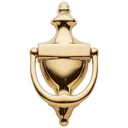 Baldwin Colonial Style Solid Brass Door Knocker Lifetime Polished Brass