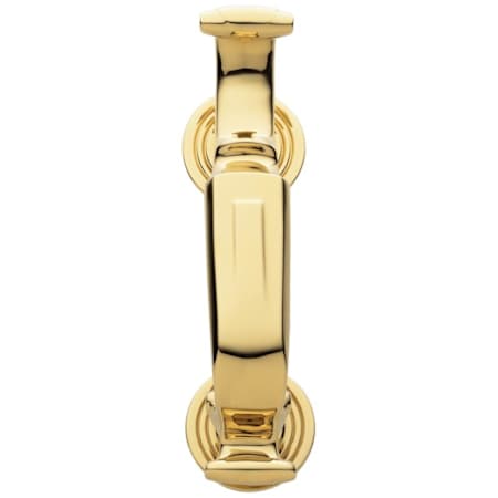 Baldwin S Style Curved Solid Brass Door Knocker Lifetime Polished Brass