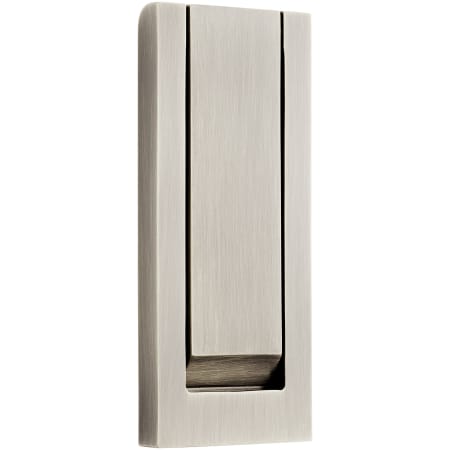 Baldwin Modern Rectangular Door Knocker from the Estate Collection Lifetime Satin Nickel