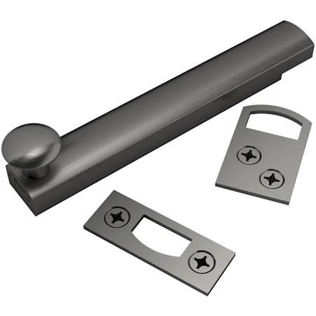 Baldwin 4 Inch General Purpose Surface Bolt Lifetime Graphite Nickel