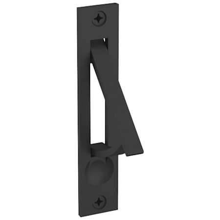 Baldwin 3/4 Inch x 3-7/8 Inch Solid Brass Edge Pull Satin Black