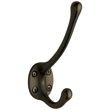 Baldwin Estate Double Robe Hook Aged Brass