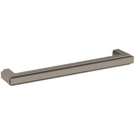 Baldwin Raised 8 Inch Center to Center Handle Cabinet Pull Lifetime Graphite Nickel