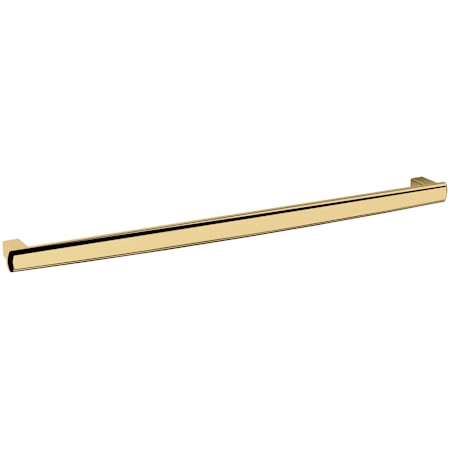 Baldwin Severin Fayerman 18 Inch Center to Center Bar Appliance Pull from the Estate Collection Lifetime Polished Brass