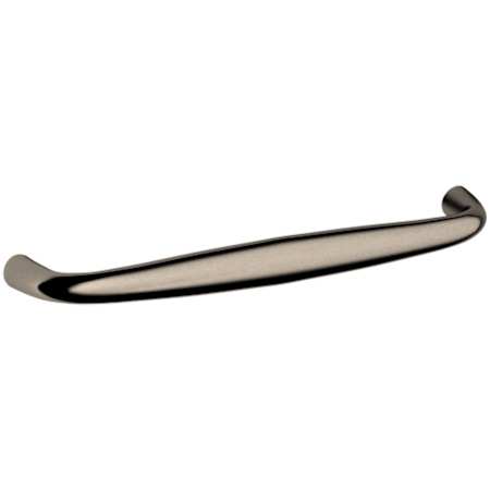 Baldwin Oval 6 Inch Center to Center Handle Cabinet Pull from the Estate Collection Lifetime Graphite Nickel