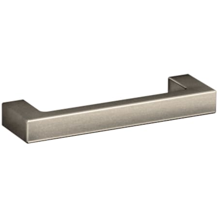 Baldwin Contemporary 4 Inch Center to Center Handle Cabinet Pull from the Estate Collection Lifetime Graphite Nickel