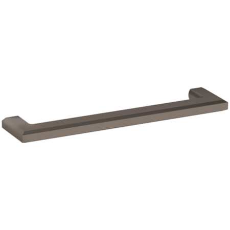 Baldwin Bevel 6 Inch Center to Center Handle Cabinet Pull from the Estate Collection Lifetime Graphite Nickel