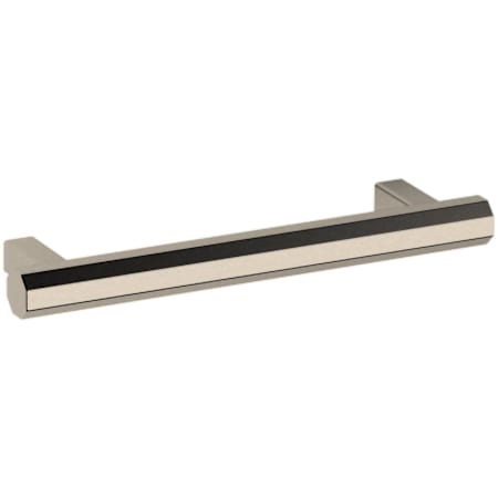 Baldwin Octagonal 4 Inch Center to Center Bar Cabinet Pull from the Estate Collection Lifetime Graphite Nickel