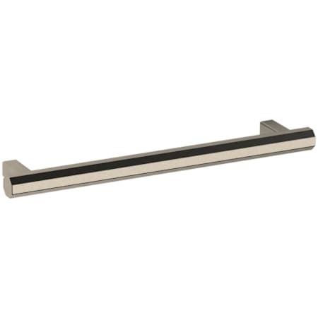 Baldwin Octagonal 6 Inch Center to Center Bar Cabinet Pull from the Estate Collection Lifetime Graphite Nickel