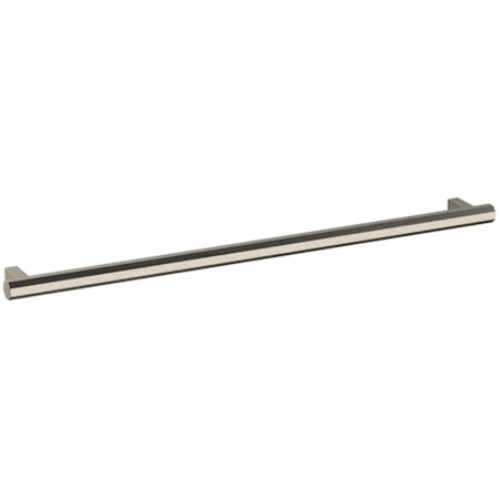 Baldwin Octagonal 12 Inch Center to Center Bar Cabinet Pull from the Estate Collection Lifetime Graphite Nickel
