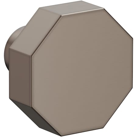 Baldwin Octagonal 1-1/4 Inch Geometric Cabinet Knob Lifetime Graphite Nickel