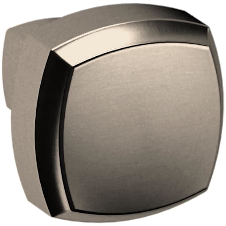 Baldwin Severin Fayerman 1 Inch Square Cabinet Knob from the Estate Collection Lifetime Graphite Nickel