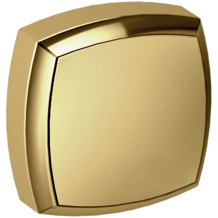 Baldwin Severin Fayerman 1-1/4 Inch Square Cabinet Knob from the Estate Collection Lifetime Polished Brass