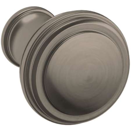 Baldwin Severin Fayerman 1 Inch Mushroom Cabinet Knob from the Estate Collection Lifetime Graphite Nickel