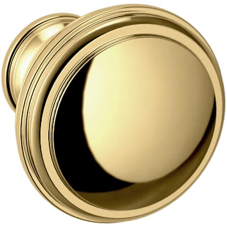 Baldwin Severin Fayerman 1-1/4 Inch Mushroom Cabinet Knob from the Estate Collection Lifetime Polished Brass