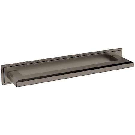 Baldwin Transitional 10 Inch Center to Center Cabinet Pull Backplate Lifetime Graphite Nickel