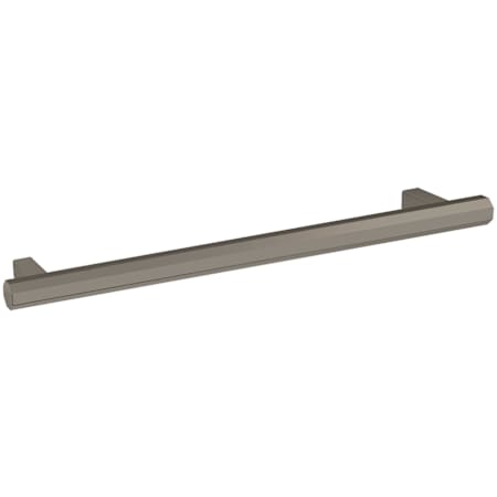 Baldwin Octagonal 8 Inch Center to Center Bar Cabinet Pull Lifetime Graphite Nickel