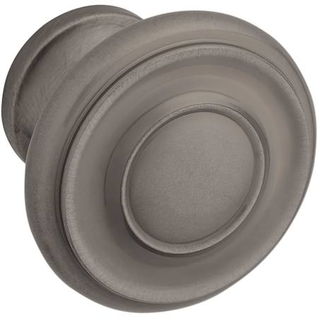 Baldwin Dominion 1-1/4 Inch Mushroom Cabinet Knob from the Estate Collection Lifetime Graphite Nickel