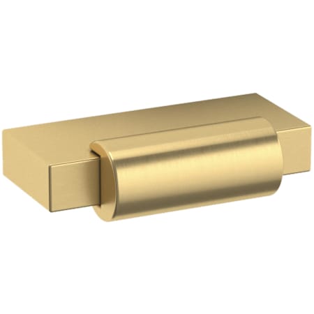 Baldwin Modern 1-7/8 Inch Long Rectangular Cabinet Pull from the Estate Collection Lifetime Satin Brass